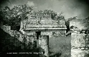 Lintel: Mayan Ruins - Chichen Itza, Yucatan, Mexico