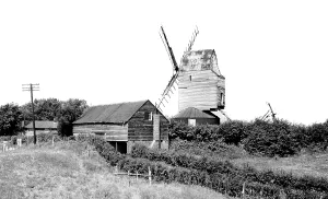 Argos: Mayfield, the Windmill, Argos Hill c1955