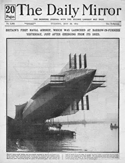 Tabloid: Mayfly HMA No.1, Britain's first naval airship