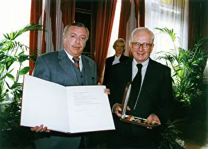 Adamovich: Mayor Michael Haupl and Ludwig Adamovich