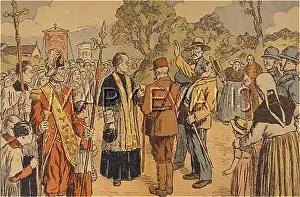 Morbihan: MAYOR AND PROCESSION