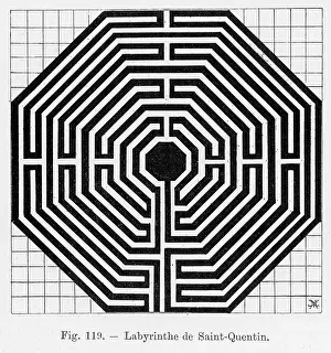 Mazes: MAZE AT ST QUENTIN