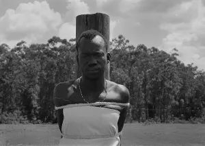 Sebastiano: MBALE, UGANDA - FEBRUARY - A crowd of twenty-thousand