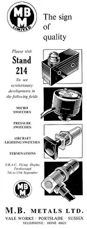 Sundries: M.B.Metals - Electrical Wiring Components And Sundries