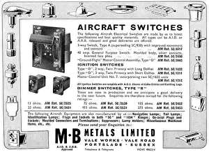 Sundries: M.B.Metals - Electrical Wiring Components And Sundries