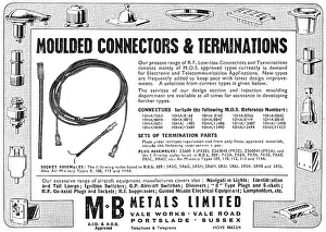 Connectors: M.B.Metals Moulded Connectors & Terminations Etc