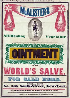 Ointment: McAlister's all-healing vegetable ointment