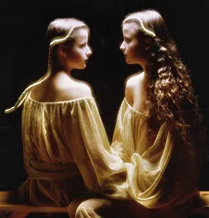 Mcclean: McClean twins, hair by Carol Hemming