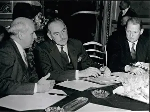 Acheson: McCloy, Acheson and Perkins at Paris Conference