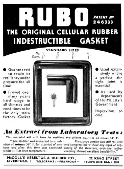 Coll: McColl's Rubo Gaskets