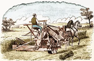 Magnate: McCormick Harvester and Twine Binder, 1884