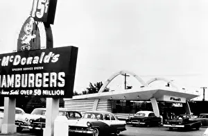 Mcdonalds: A McDonalds restaurant, featuring a ten ?