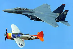 1132: McDonnell Douglas F-15E Strike Eagle - Republic Thunderbolt