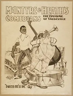 Epitome: McIntyre & Heath's Comedians the epitome of vaudeville McInt