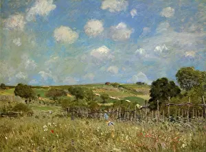 Dotted: Meadow, by Alfred Sisley