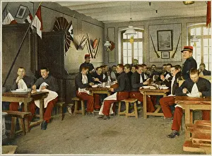 Mealtime: MEALTIME IN BARRACKS