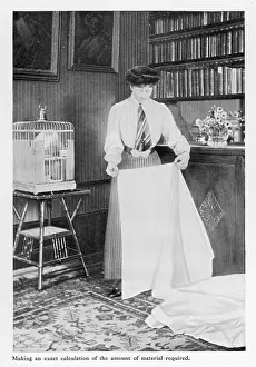 Nightgown: MEASURING CLOTH