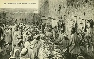Carcasses: Meat market, Ghardaia