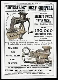 Ironmonger: MEAT MINCER 1889