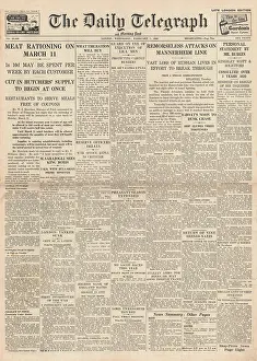 Mannerheim: Meat rationing begins on March 11th