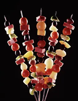 Skewer: Meat and Vegetable Shish Kebabs