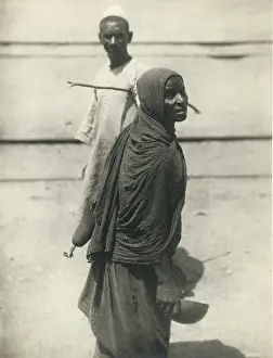 Suakin: Mecca pilgrim with begging bowl. Suakin. May 1925