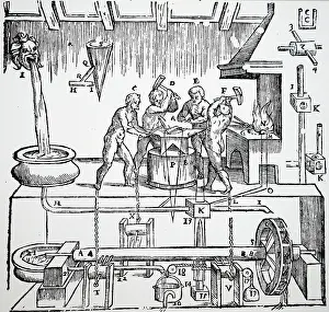 Blacksmiths: Mechanical blacksmiths by HERO OF ALEXANDRIA