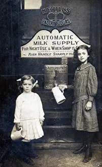 The Mechanical Cow - early vending machine