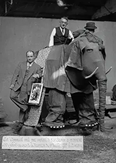 Lepine: Mechanical elephant on the inventor