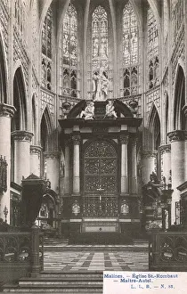 Mechelen: Mechelen: cathedral of St Rombaux - Main Altar