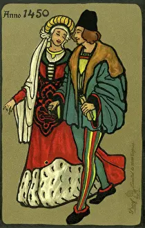 Medaeval: Medaeval costume from 1450