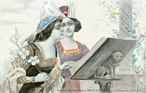 Medaeval: Two medaeval ladies