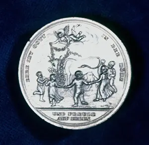 Recovered: Medal commemorating the discovery of vaccination