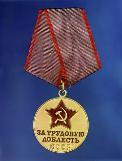 Yankov: Medal For Labour Valour, 1973