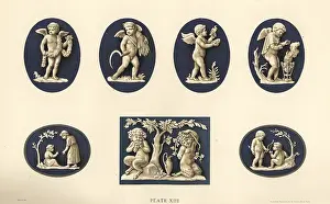 Medallions: Medallions of Cupids and children