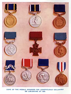 Ribbons: Medals Awarded for Gallantry or Life-Saving at Sea