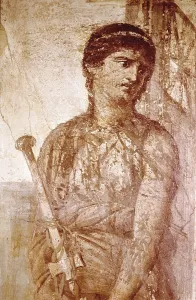 Remark: Medea looking at her children's murder