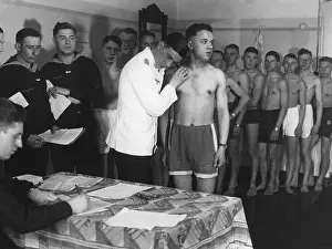 Reintroduction: Medical examination at the navy, 1935