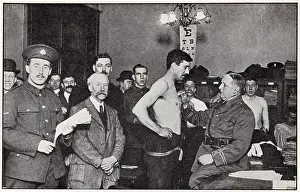 Recruiting: Medical examination WWI