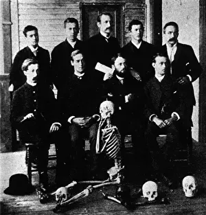 Tuberculosis: Medical Students, 19th Century