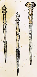 Chirurgie: medicine, instruments / equipment, three surgical