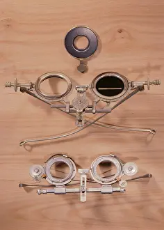 Ophthalmology: medicine, ophthalmology, glasses, two frames