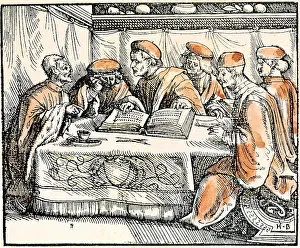 Cicero: medicine, physicians, six doctors disputing