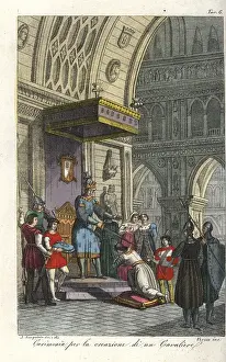 Verico: Medieval ceremony of the creation of a knight
