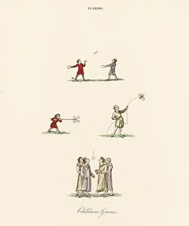 Shuttlecock: Medieval children's games