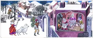 Feasting: Medieval Christmas feasting preparations