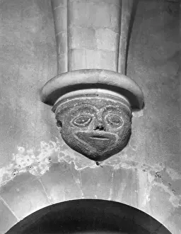 Sompting: MEDIEVAL CORBEL