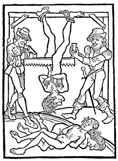 Notorious: Medieval Execution, Death by Sawing, 1474