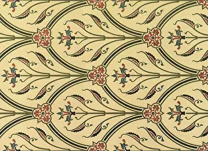 Diaper: Medieval Floral Pattern
