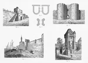 Gatehouse: Medieval fortifications, France